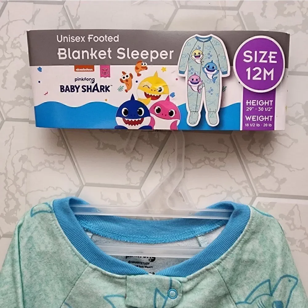 Nwt Baby Shark Bundle, Size 12 months